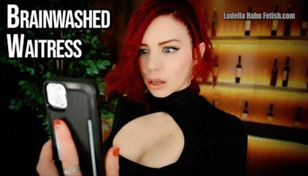 Brainwashed Waitress - POV Customer Turns Ludella Into An Obedient and Horny Bimbo Slave - WMV 720p