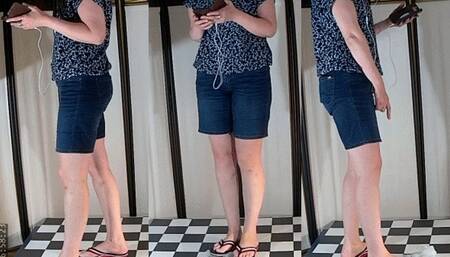 Summer feelings under Tanja's Tommy Hilfiger FlipFlops - Cam 4