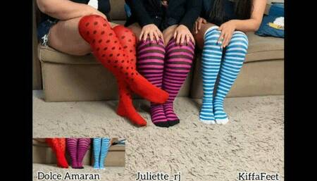 03 Goddess Dolce Amaram - Juliette_RJ - Kiffa - Stockings Pantyhose Tease - Colored Stockings Meeting 2 Angles FOR MOBILE DEVICES- FOOT FETISH - BBW - SOCKS - STOCKINGS - PANTYHOSE - BBW - BUTT - COTTON SOCKS - SOLES -