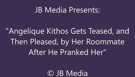 Angelique Kithos Pranked with Tickling and Foot Worship - HD