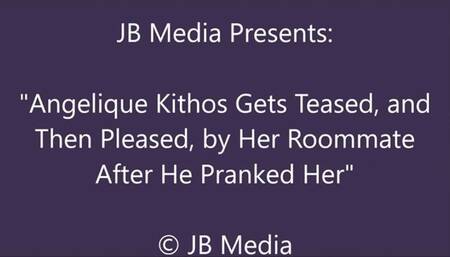 Angelique Kithos Pranked with Tickling and Foot Worship - WMV