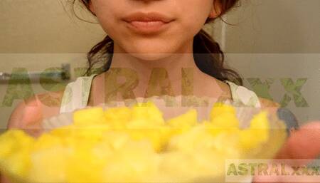 Swallowing Pinneapple