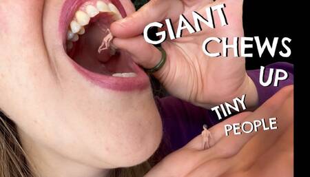 Brianna Kelly Giantess Chews Up Tiny People Vore