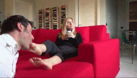 GODDESS KALYPSO - Foot worship 13 - REMASTERED