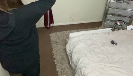 Miss Monaco in Balaclava Bondage! The masked intruder strikes… this time I think she quite likes it!