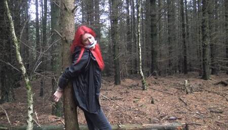 Shelly_Freyja Handcuffed in the Forest  wmv