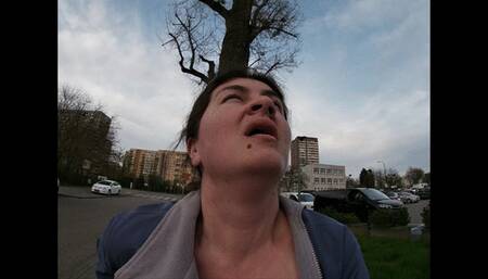 Outdoor and home sneezing compilation, two sneezings combination loop