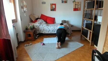 Nicoletta wears this big diaper