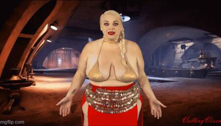 Jabba the Hut Makes Princess Leia Gain Rapidly!