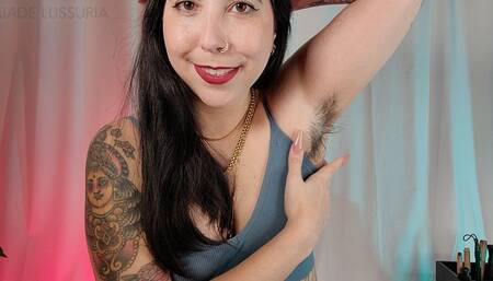Mesmerized by My Hairy Armpits