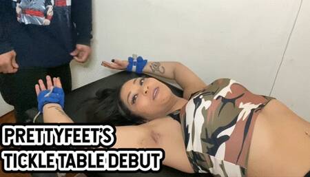 PRETTYFEET’S TICKLE TABLE DEBUT