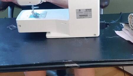 AARIEL PEDAL PUMPS MAKING HAMMOCKS