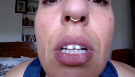 my sweaty armpits and breasts are turning you so on, huh?