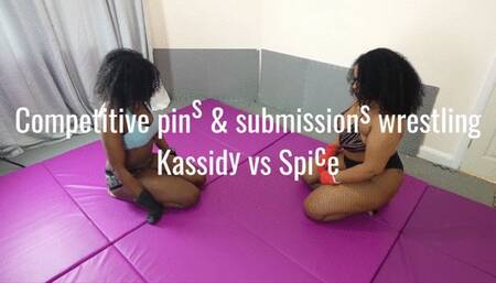 COMPETITIVE MAT WRESTLING Kassidy - Spice PINS AND SUBMISSIONS