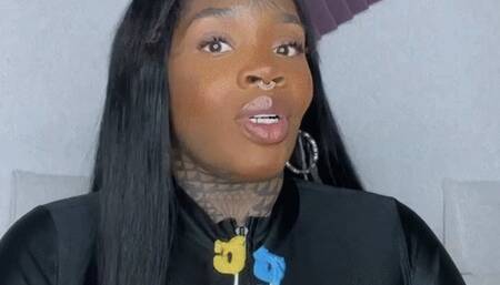 Bratty GF makes you eat your own birthday cake from her cheesy feet