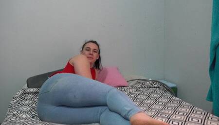 Hot Jeans and Tights Farting Pawg Babe