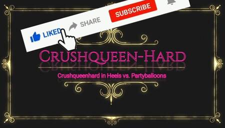 crushing party balloons