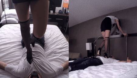 Garnet Rose Secretary Tramples Boss for a Raise - Camera 2 4K