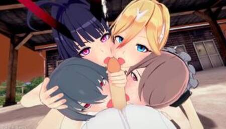 0409 -【R18-MMD】Honkai Impact 3rd 崩坏三 four Thicc valkyrie