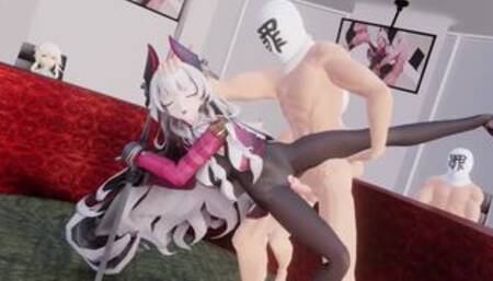 0425 -【R-18 MMD】BlueOath Scharnhorst's Pole Dance 沙恩霍斯特X钢管舞