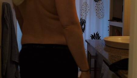 DJ's After Shower Routine