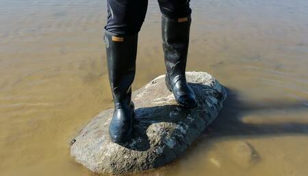 By the lake
