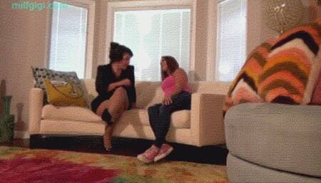 DRY HUMPING PASSION WITH HER BEST FRIEND'S STEP-MOTHER_MP4HD