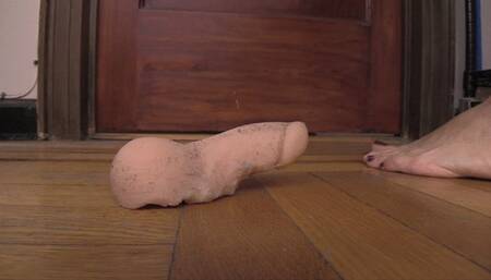 HEEL SMUSH - Dildo stomping, Foot Fetish, Dildo crush - WMV