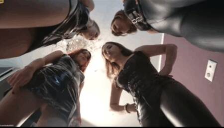 Woooooow amazing!!! n123 (Part 1) Four Princesses! This is a magnificent saliva waterfall