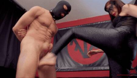 MISTRESS VICTORIA - BALLBUSTING PUNISHMENT - Mobile Version