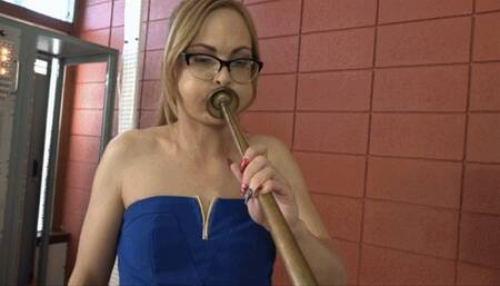 Jenny Tries Out the Tibetan Horns (MP4 - 1080p)