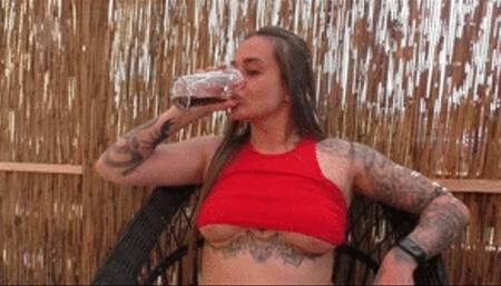 Angie belches for an hour