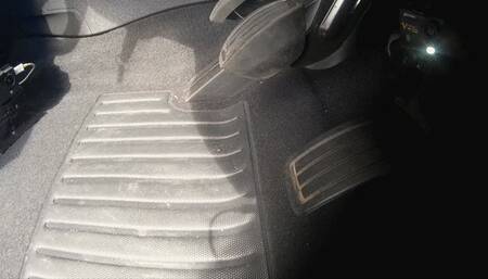 GF Driving to Christening - High Heel Sandals - Side Camera