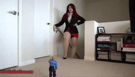 Nylon Foot Crush - Andrea Rosu mp4