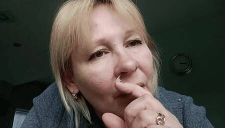 Big boogers settled in my nose