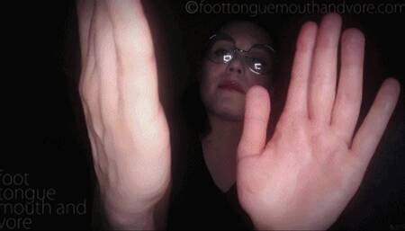 Emma Plays With Her Hands