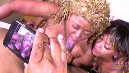 Porsha Carrera makes Nina Rivera gag on Don Whoe's DICK