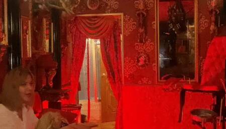 Twin mistresses brought a slave to a bdsm studio part 3