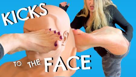 Kicks To The Face Kicking Karate Karateka Foot Domination from Brianna Kelly