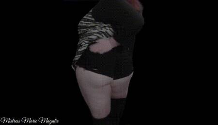 Mindfucked by black denim ass