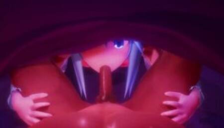 0453 -【R-18 MMD】Konosuba - Aqua and the kotatsu table こたつでぬくぬく