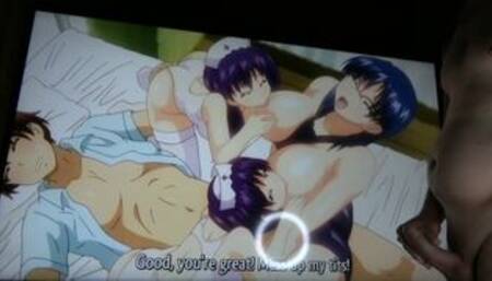 Hentai MILF Doctor And 2 Nurses Teens In Swimsuit Talking Care Of A Patient Sloppy Multiple Creampie