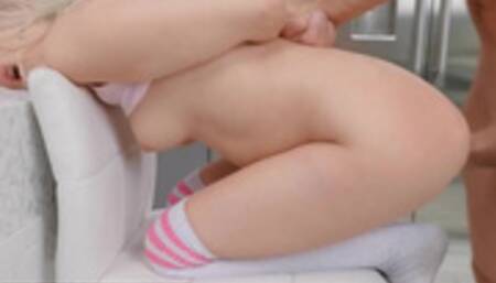 Reality Kings - Coco Lovelock Pranks Her Roommate With A Bottle Of Squirt So He Fucks Her Pink Pussy