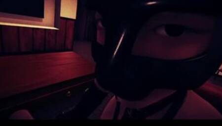 CATWOMAN COSPLAY BDSM DARK HAIR