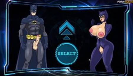 Batman vs Cat woman hentai sex game