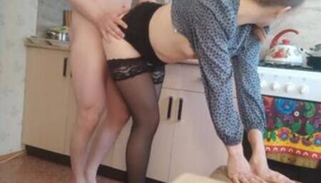 Lover fucks me on the camera husband watch it on skype