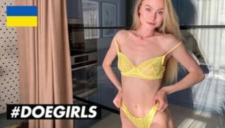 Natural Ukrainian Beauty Nancy A Erotic POV Love Making Session