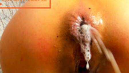 Creampie Anal Fuck Hard and Fast AssToMouth ATM Big Load in Asshole