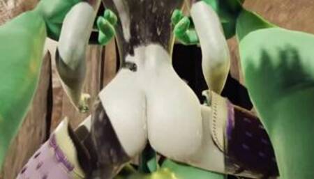 Sylvanas meets her new alliance Trolls and orcs in Durotar