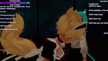 VR Maid Plays With Her Toys On Stream Part 1